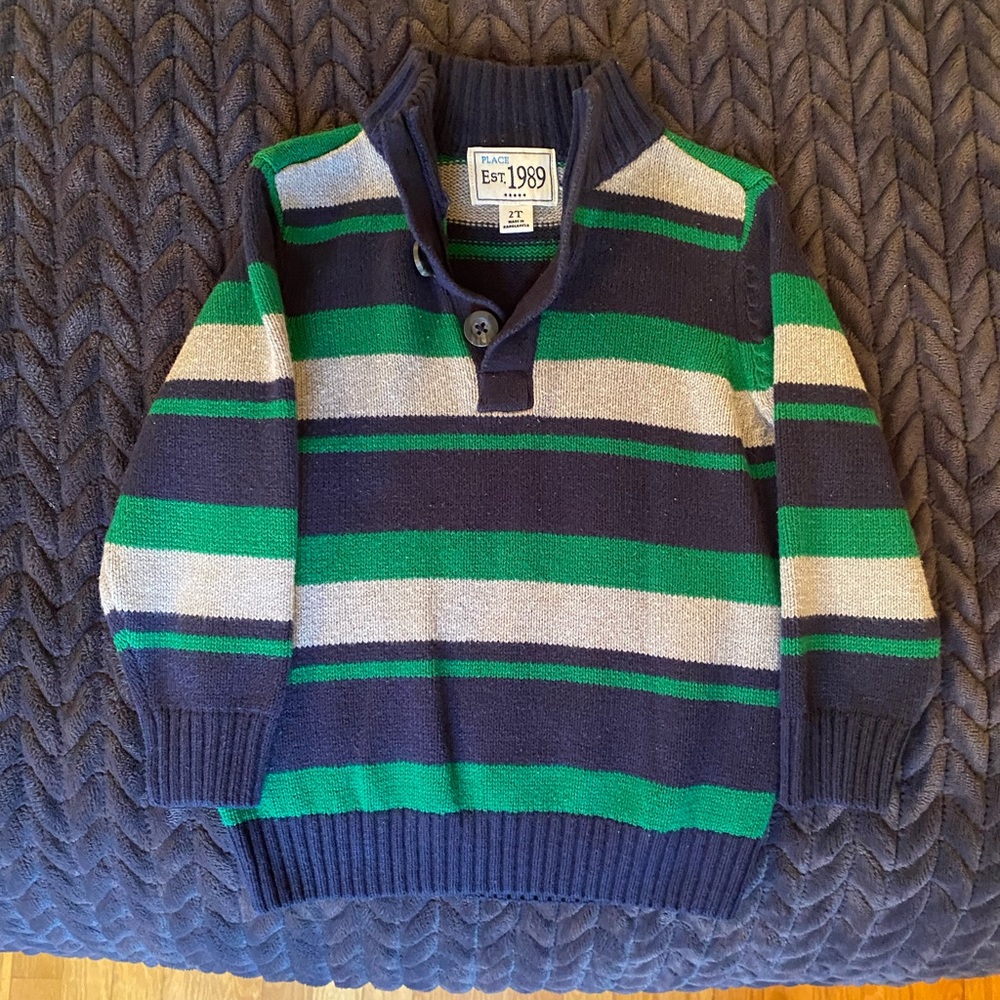 Striped Cotton Sweater